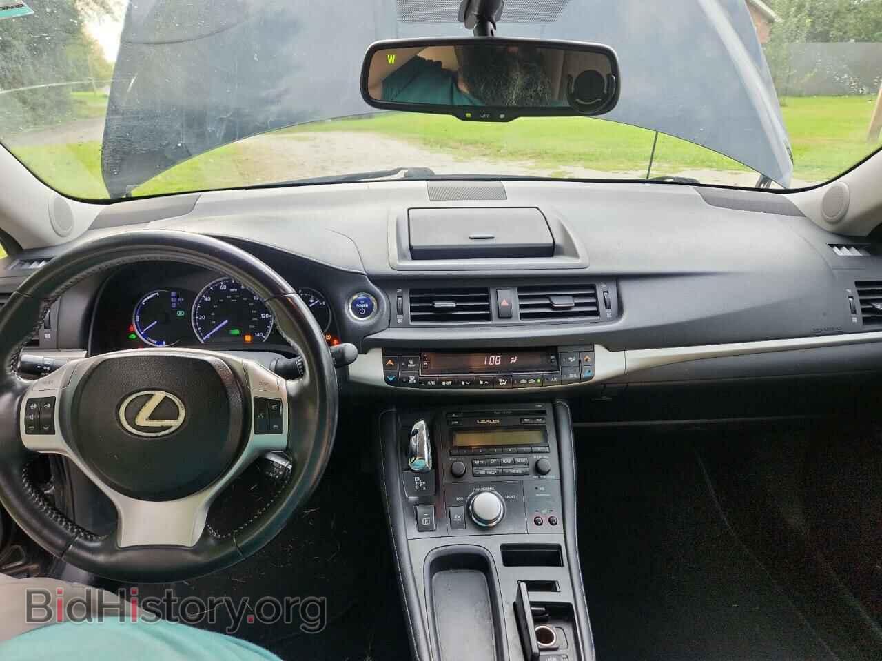 2012 LEXUS CT 200 - VIN: JTHKD5BH4C2105371 - Фото 9