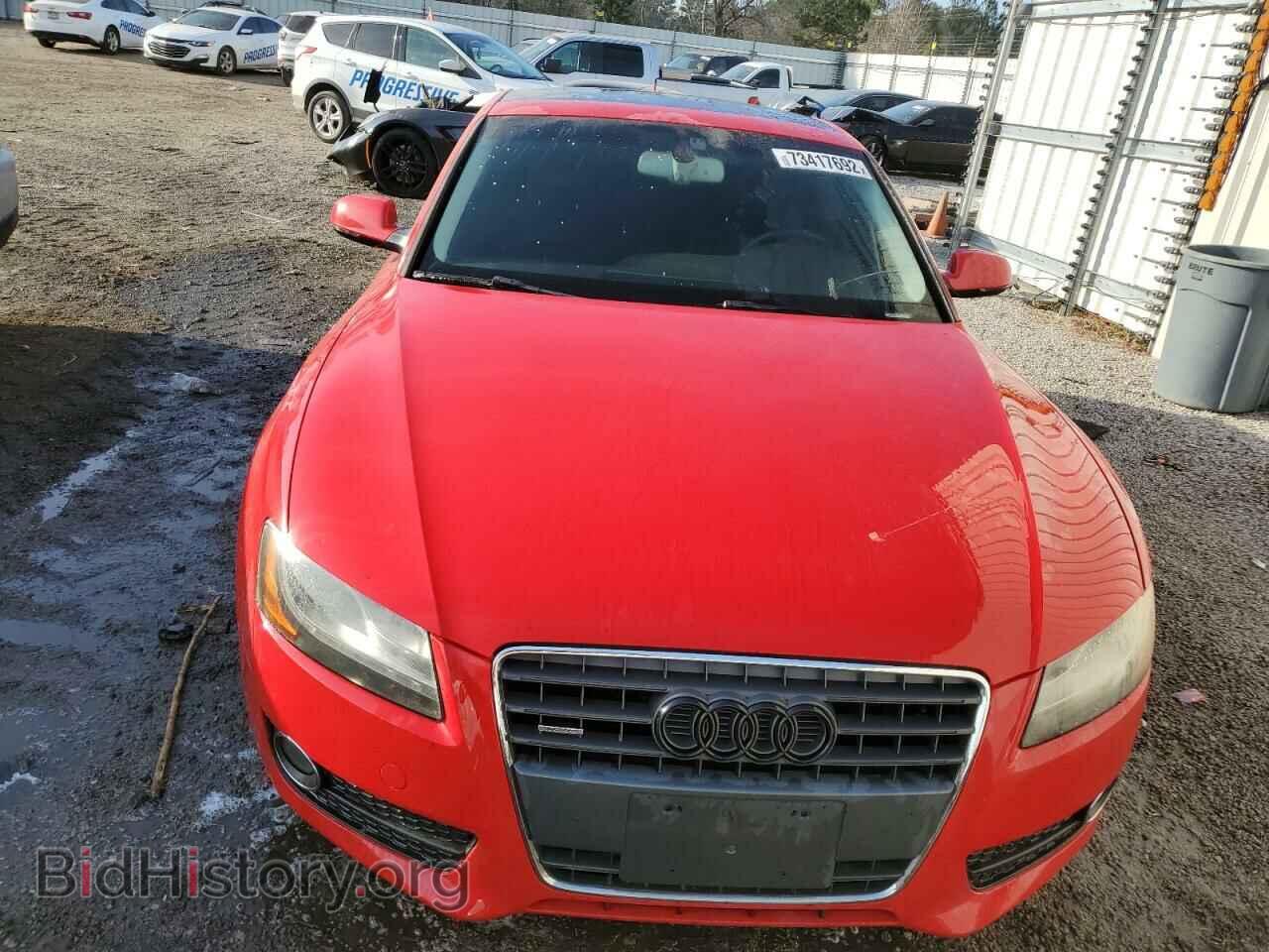 2012 AUDI A5 - VIN: WAULFAFRXCA002809 - Фото 5