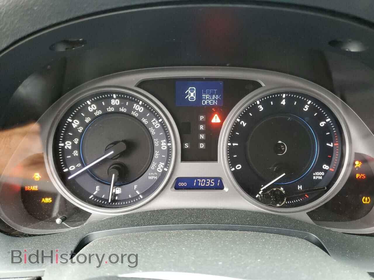 2008 LEXUS IS - VIN: JTHBK262482076939 - Photo 9