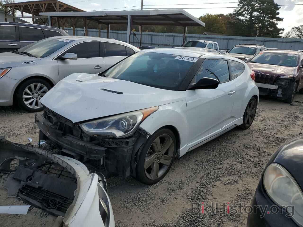 Photo KMHTC6AE0EU184854 - HYUNDAI VELOSTER 2014