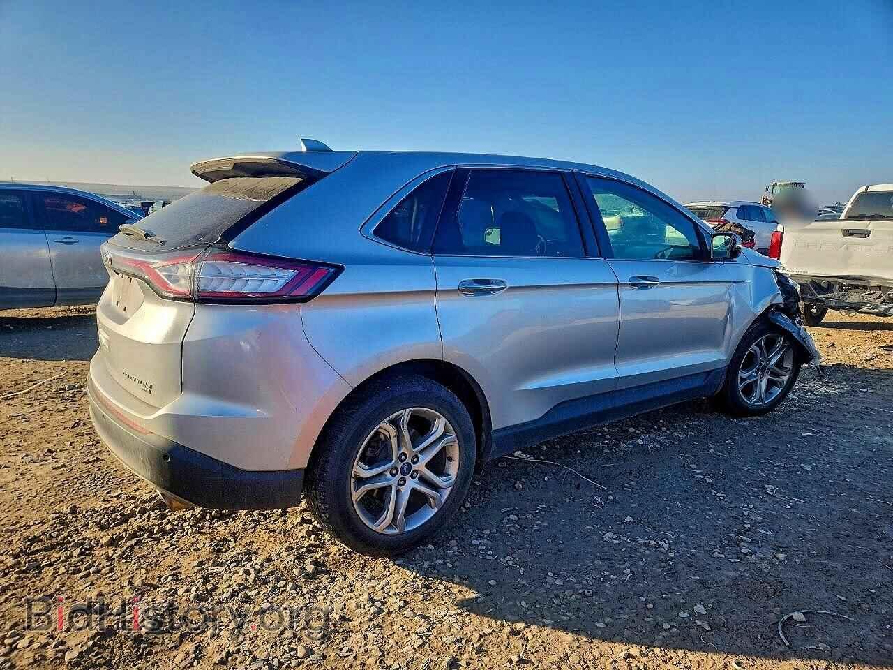 2015 FORD EDGE - VIN: 2FMTK4K89FBB48345 - Фото 3
