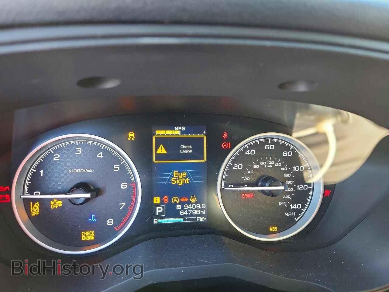 2019 SUBARU FORESTER - VIN: JF2SKAEC1KH449558 - Фото 9