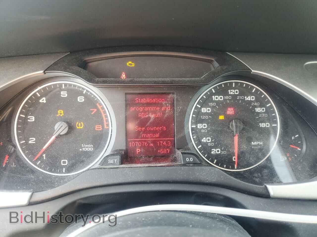 2012 AUDI A4 - VIN: WAUBFAFL7CA113745 - Фото 9
