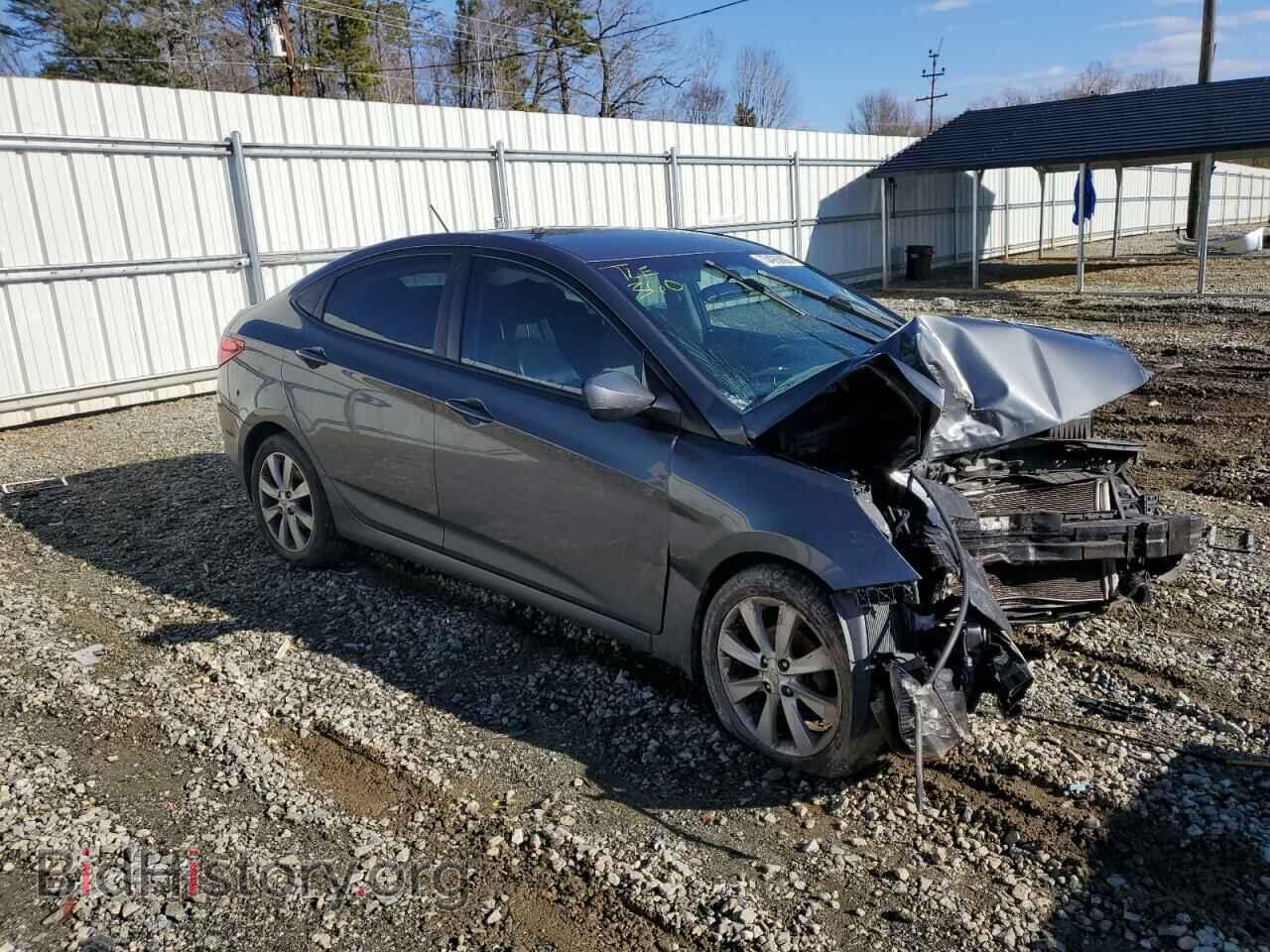 2012 HYUNDAI ACCENT - VIN: KMHCU4AE7CU260259 - Фото 4