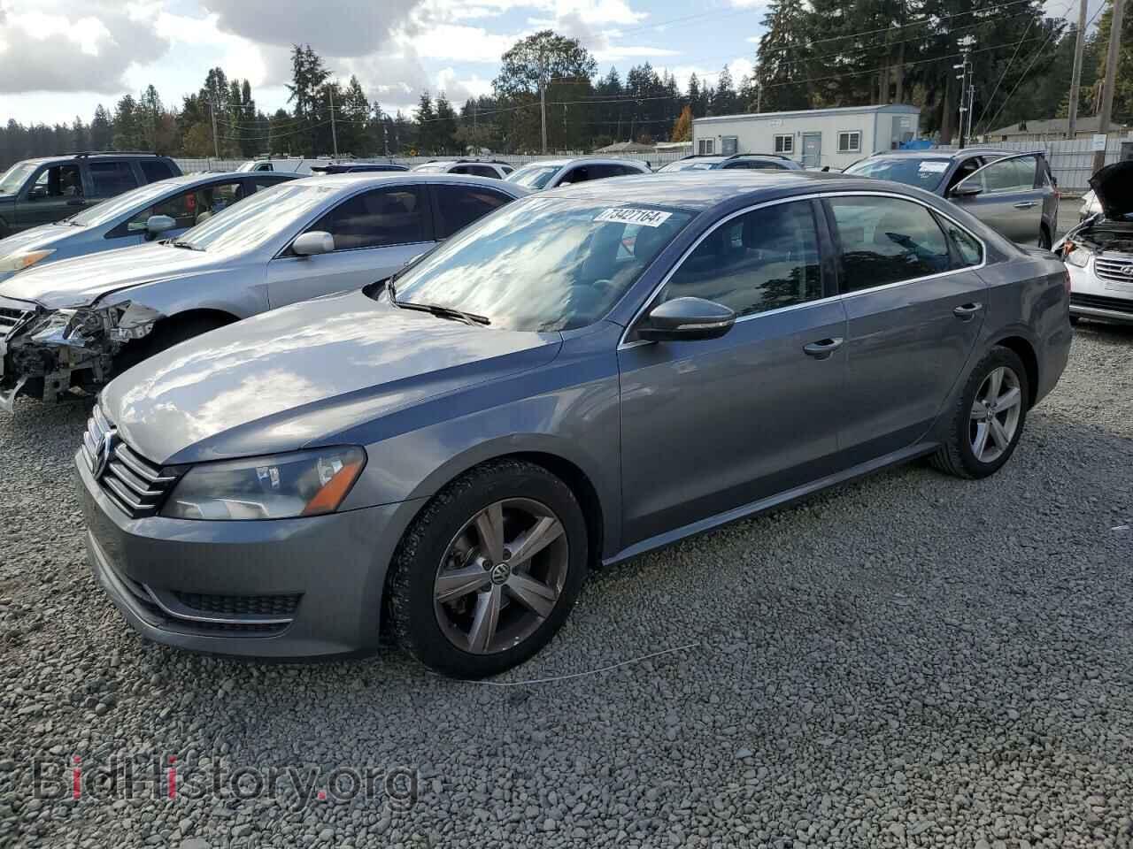 Photo 1VWBH7A39CC043772 - VOLKSWAGEN PASSAT 2012
