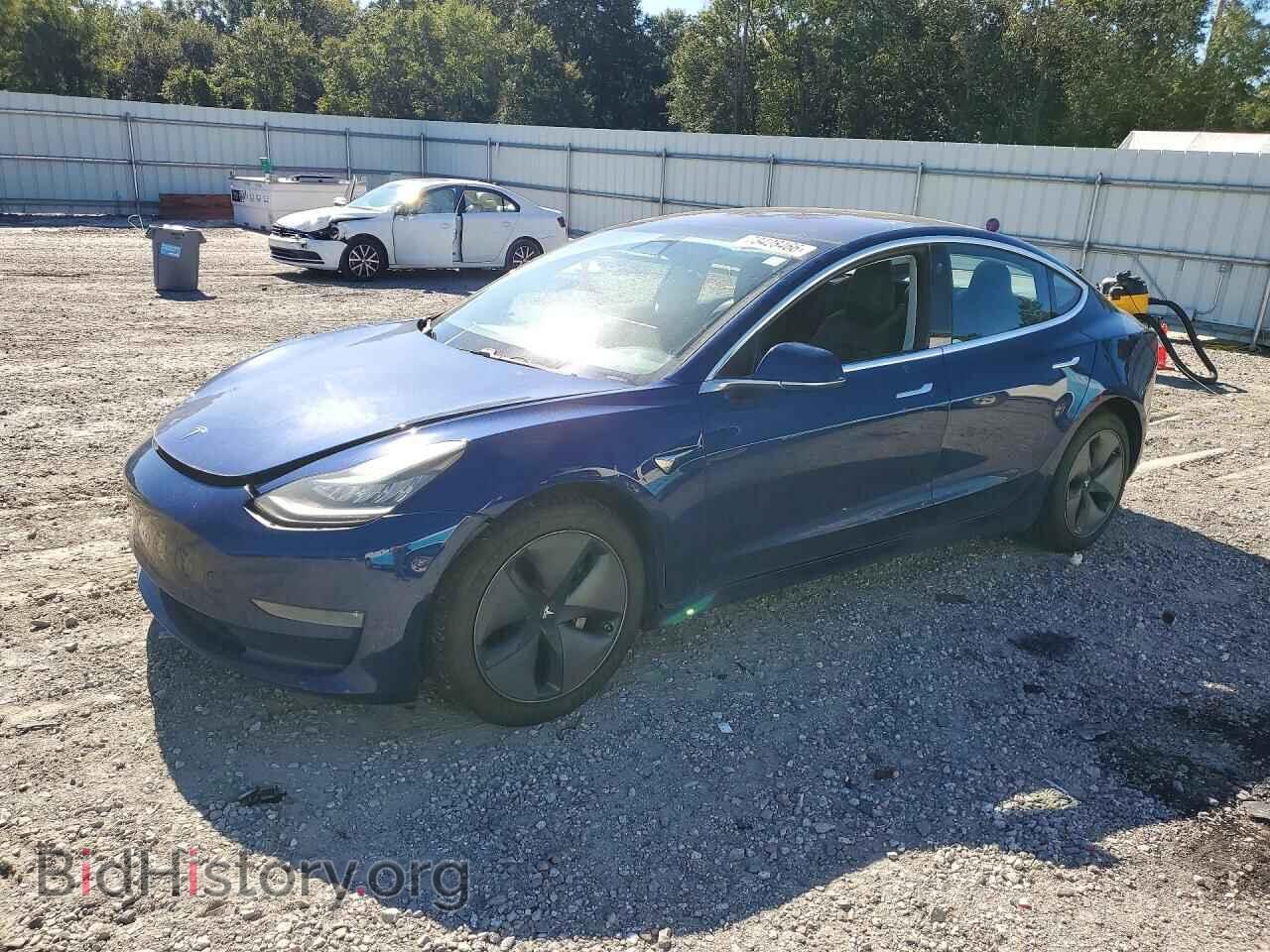 2018 Tesla MODEL 3 (VIN 5YJ3E1EA4JF041143) — photo 1 of 12, Copart, damage: front end