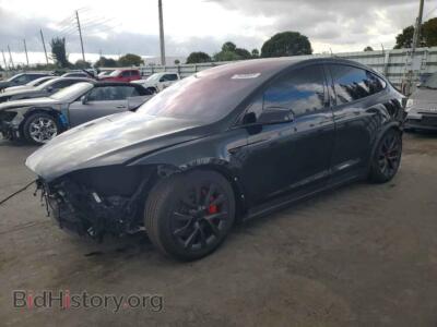 2024 Tesla MODEL X, черный — VIN 7SAXCBE63RF445655, Copart