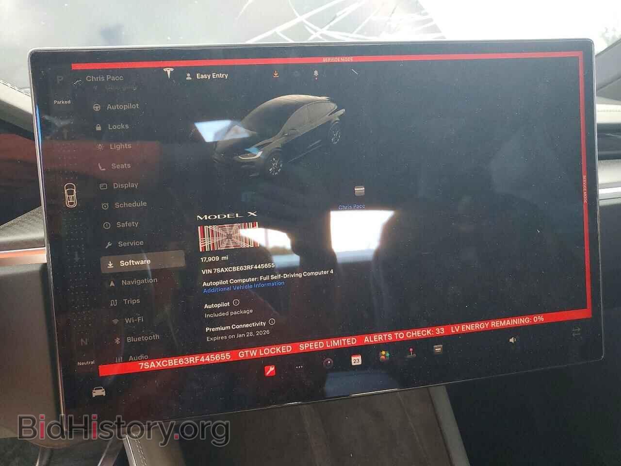2024 TESLA MODEL X - VIN: 7SAXCBE63RF445655 - Photo 9