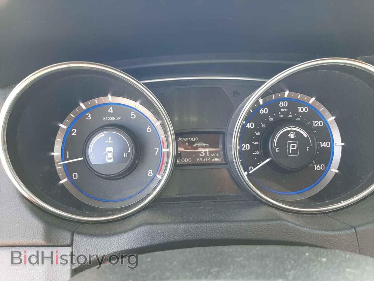 2012 HYUNDAI SONATA - VIN: 5NPEC4AC3CH313323 - Фото 9
