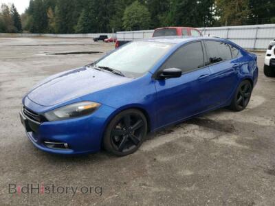 2014 Dodge DART SXT, blue — VIN 1C3CDFBB3ED867660, Copart