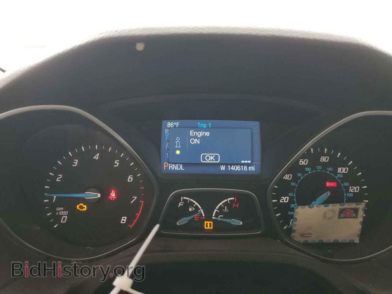 2014 FORD FOCUS - VIN: 1FADP3F25EL305688 - Фото 9