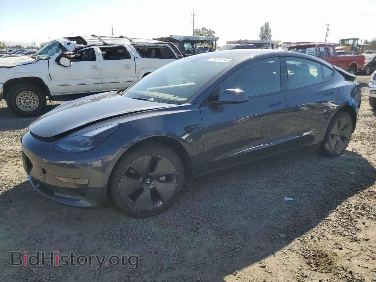 Фотография 5YJ3E1EB3NF277300 - TESLA MODEL 3 2022