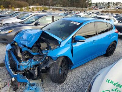 2016 Ford FOCUS RS, blue — VIN WF0DP3TH7G4116750, Copart