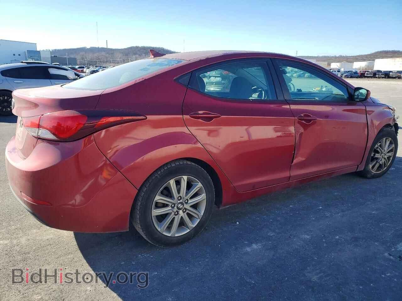 2014 HYUNDAI ELANTRA - VIN: 5NPDH4AE0EH486301 - Фото 3