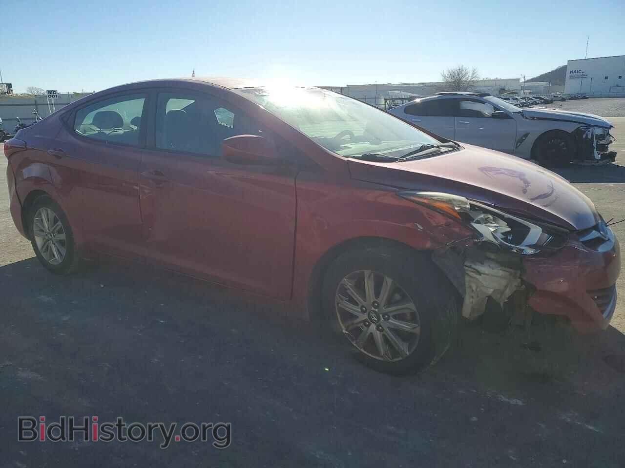 2014 HYUNDAI ELANTRA - VIN: 5NPDH4AE0EH486301 - Фото 4