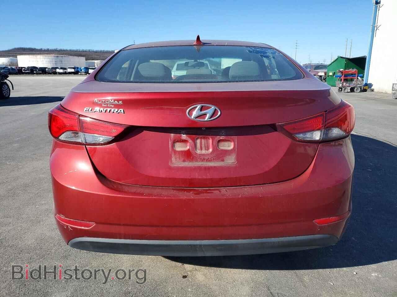 2014 HYUNDAI ELANTRA - VIN: 5NPDH4AE0EH486301 - Фото 6