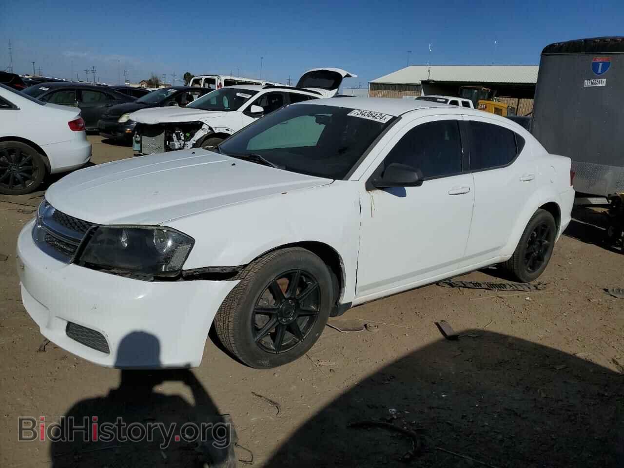 Photo 1B3BD4FB3BN608728 - DODGE AVENGER 2011