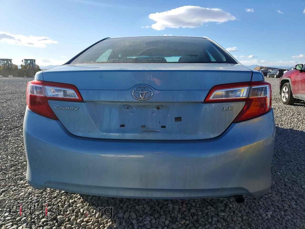 2013 TOYOTA CAMRY - VIN: 4T4BF1FK4DR303692 - Фото 6