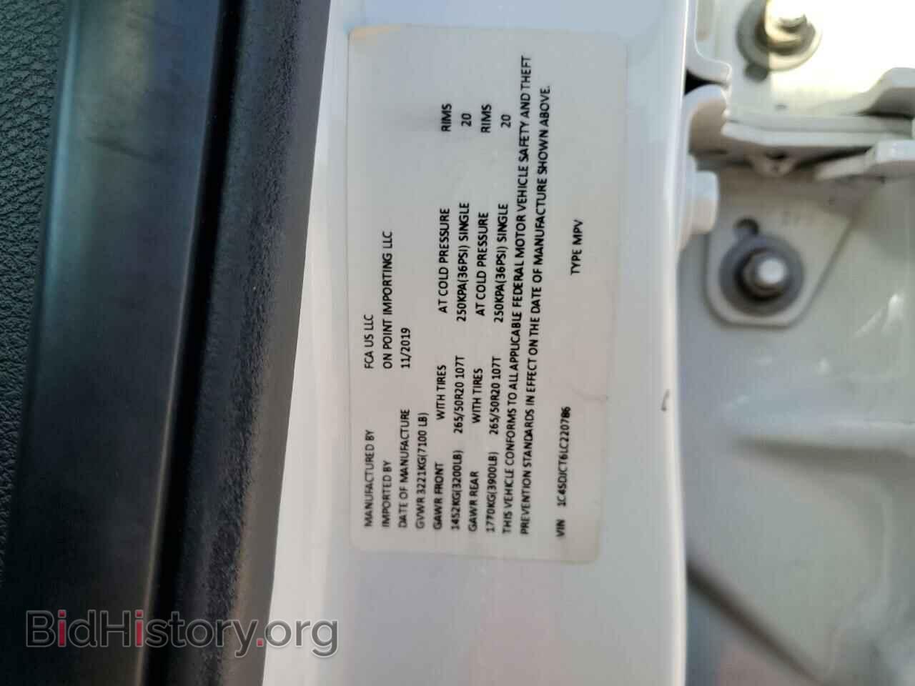2020 DODGE DURANGO - VIN: 1C4SDJCT6LC220786 - Photo 13