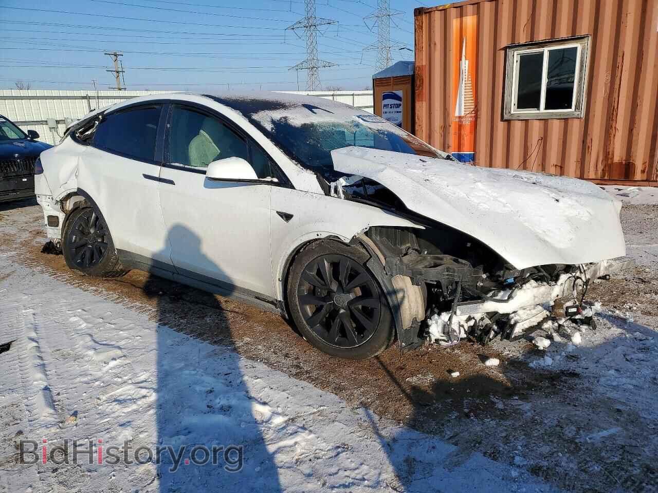 2022 TESLA MODEL X - VIN: 7SAXCBE67NF350526 - Photo 4