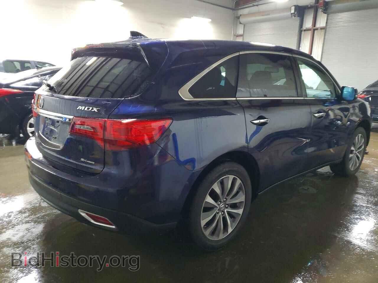 2014 ACURA MDX - VIN: 5FRYD4H41EB022960 - Фото 3