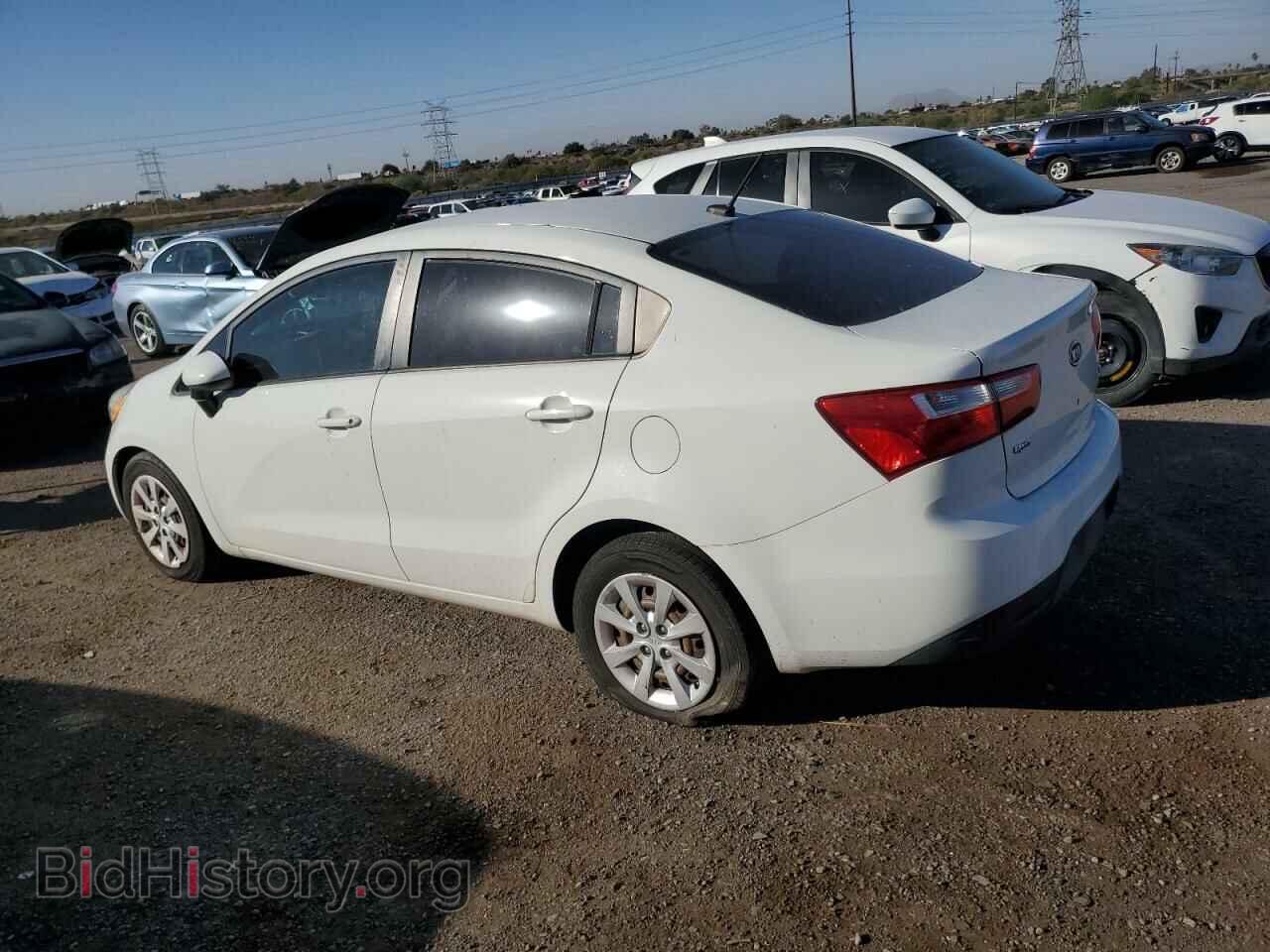 2013 KIA RIO - VIN: KNADM4A37D6111280 - Фото 2