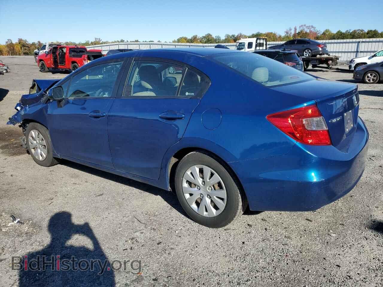 2012 HONDA CIVIC - VIN: 2HGFB2F52CH508328 - Фото 2