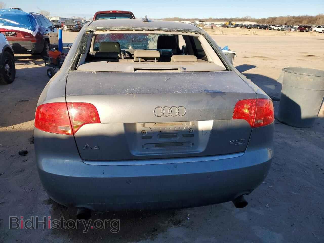 2006 AUDI A4 - VIN: WAUDF78EX6A283807 - Фото 6