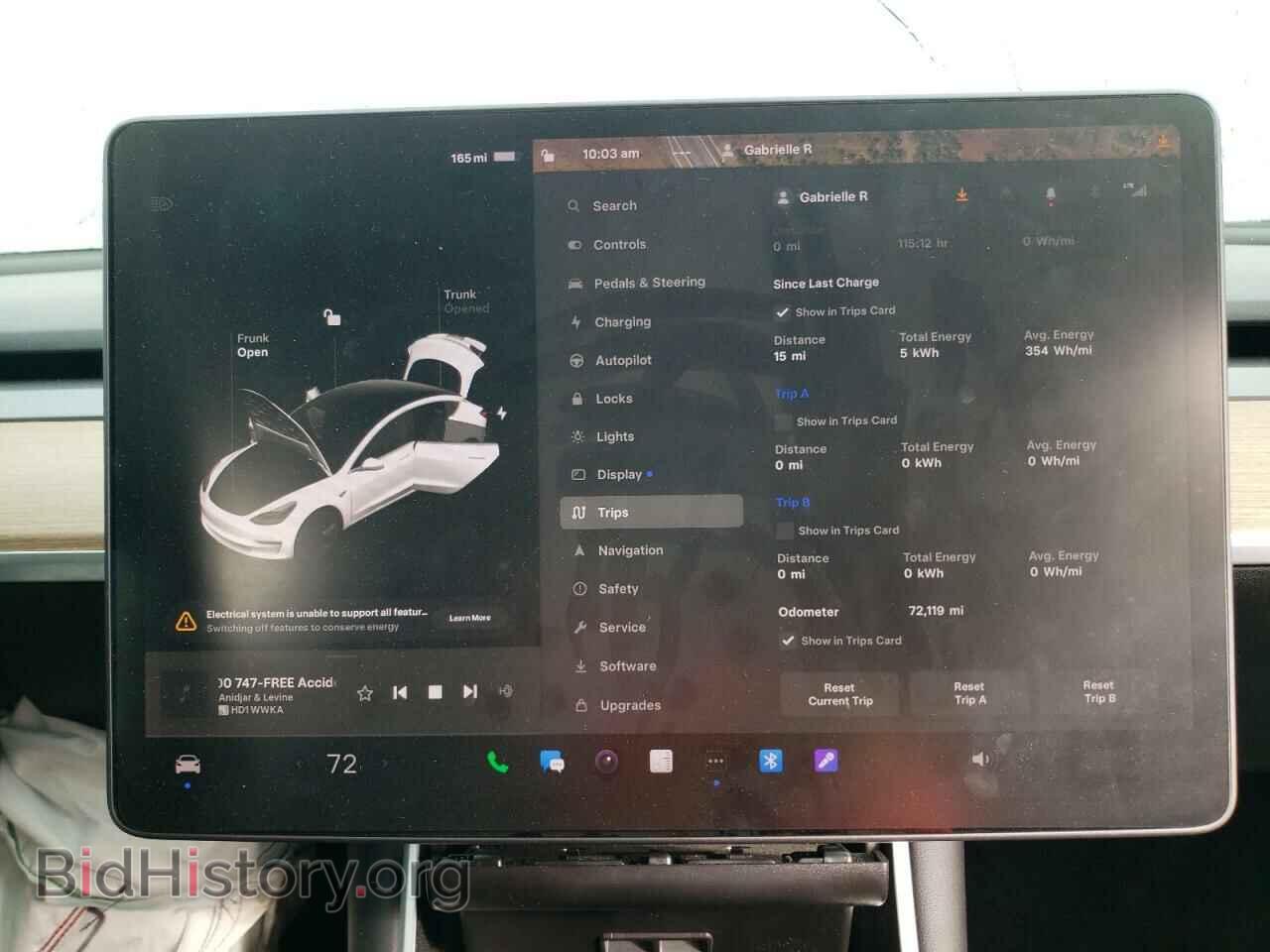 2019 TESLA MODEL 3 - VIN: 5YJ3E1EA9KF401363 - Photo 9