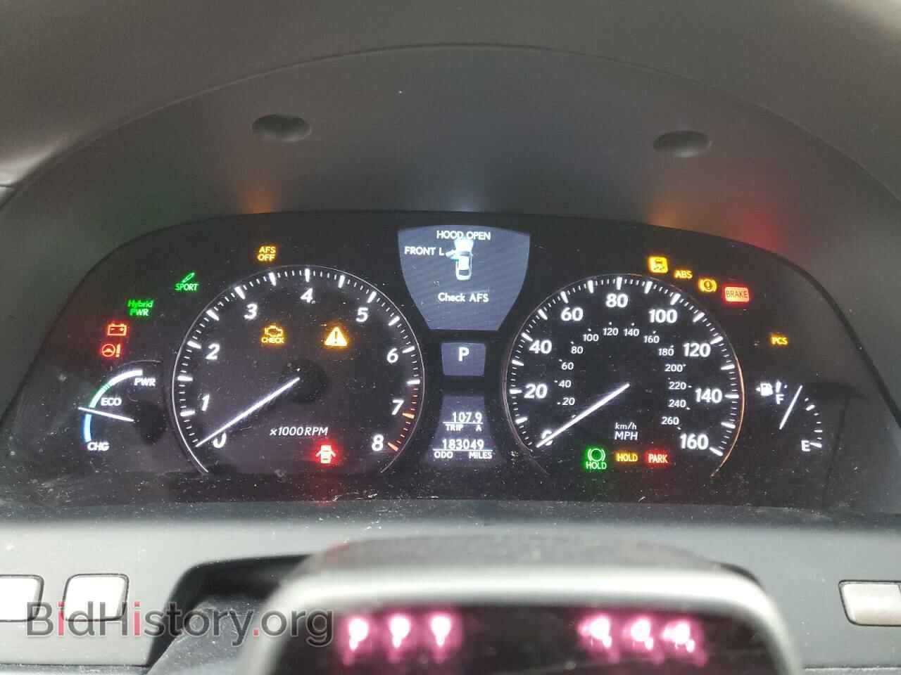 2009 LEXUS LS600 - VIN: JTHDU46F995009917 - Фото 9