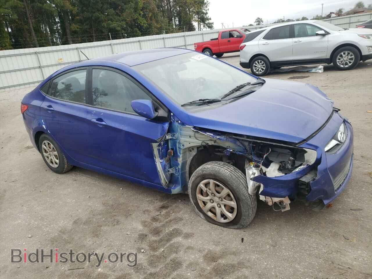 2013 HYUNDAI ACCENT - VIN: KMHCT4AEXDU485120 - Фото 4
