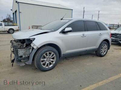 2013 Ford EDGE Limited, серебристый — VIN 2FMDK4KC7DBB71659, Copart