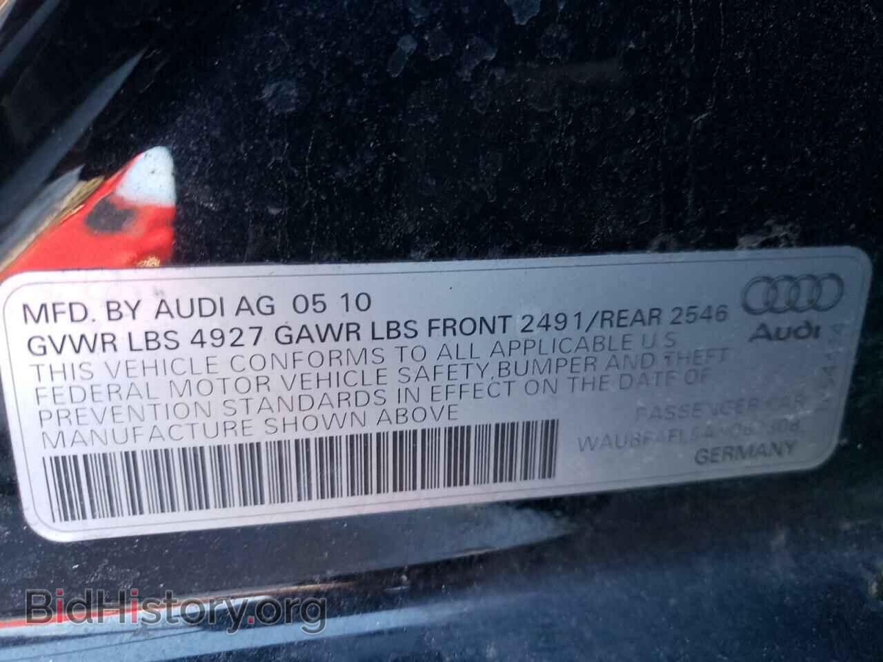 2010 AUDI A4 - VIN: WAUBFAFL9AN067308 - Фото 12