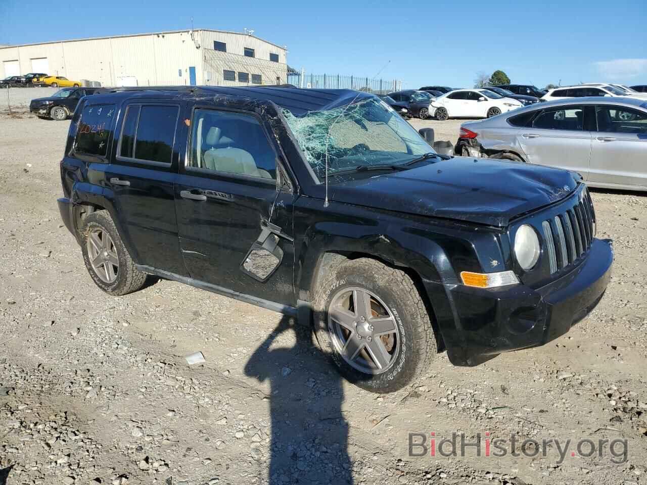 Report 1J8FF28W47D415847 JEEP PATRIOT 2007 BLACK GAS - price and damage ...