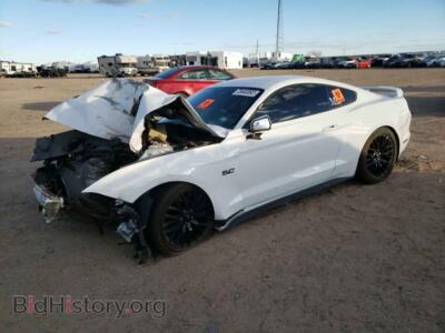 2018 Ford MUSTANG Mustang GT, белый — VIN 1FA6P8CF8J5113399, Copart