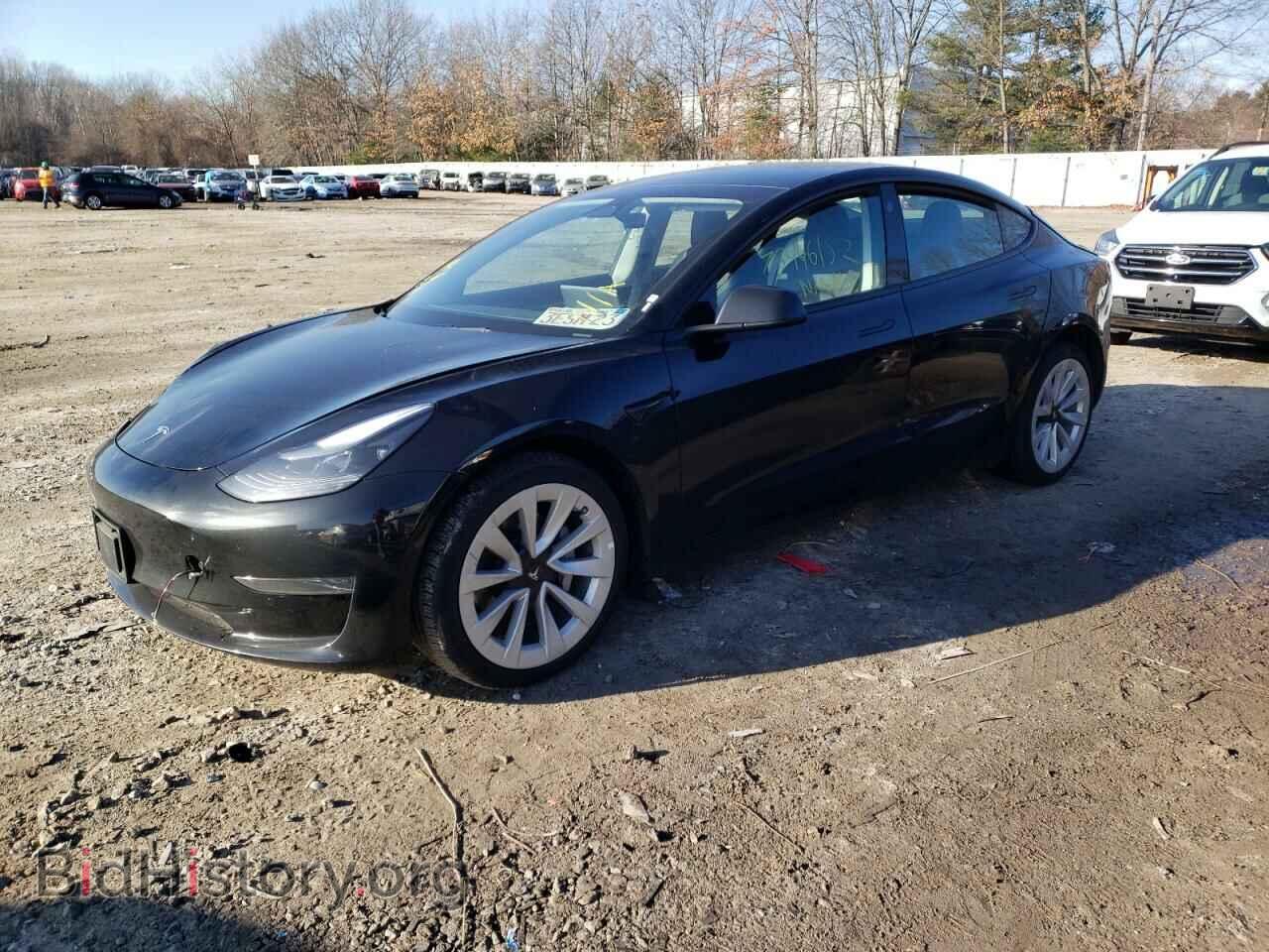 Photo 5YJ3E1EA0NF186301 - TESLA MODEL 3 2022