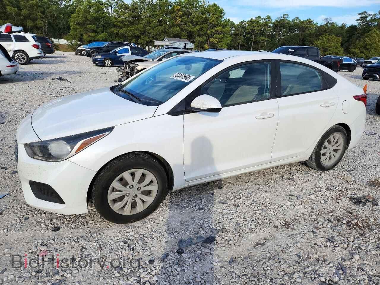 2019 Hyundai ACCENT SE (VIN 3KPC24A30KE060278) — фото 1 из 14, Copart, повреждение: бок