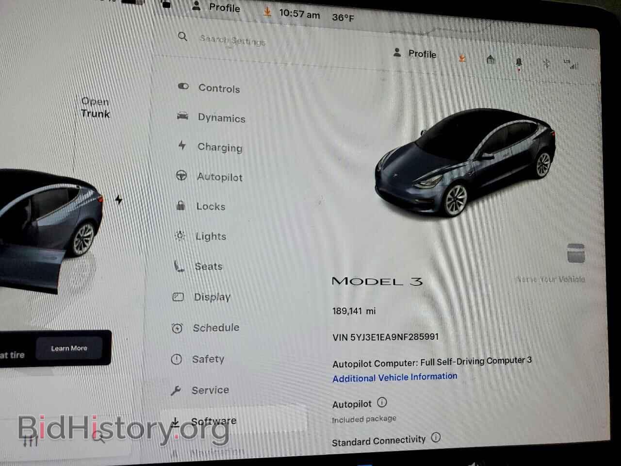 2022 TESLA MODEL 3 - VIN: 5YJ3E1EA9NF285991 - Photo 9