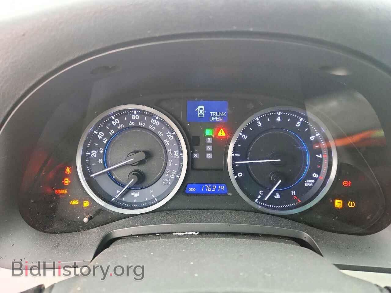 2012 Lexus IS (VIN JTHCF5C29C5056109) — photo 9 of 12