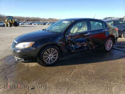 2011 Chrysler 200 200 Limite, black — VIN 1C3BC2FG9BN504265, Copart