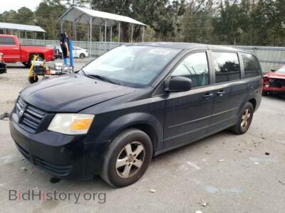 2010 Dodge CARAVAN Grand Cara, black — VIN 2D4RN4DE2AR259914, Copart