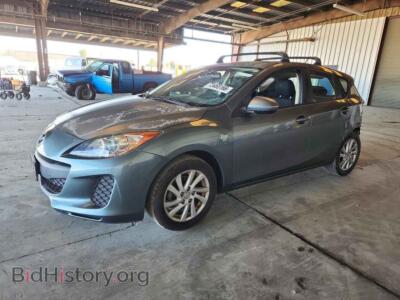 2012 Mazda 3 I, серый — VIN JM1BL1L72C1548871, Copart