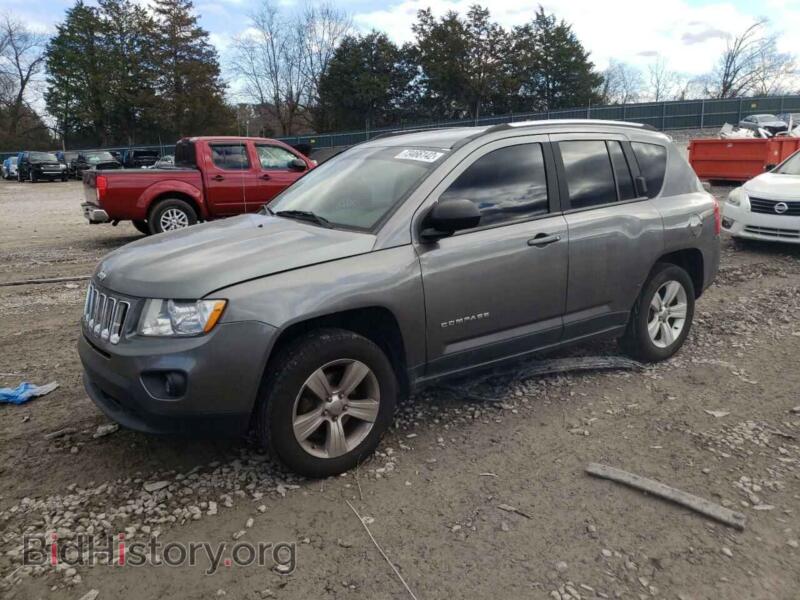 2012 Jeep COMPASS Compass LA (VIN 1C4NJCEB2CD550859) — фото 1 из 12, Copart, повреждение: передняя часть