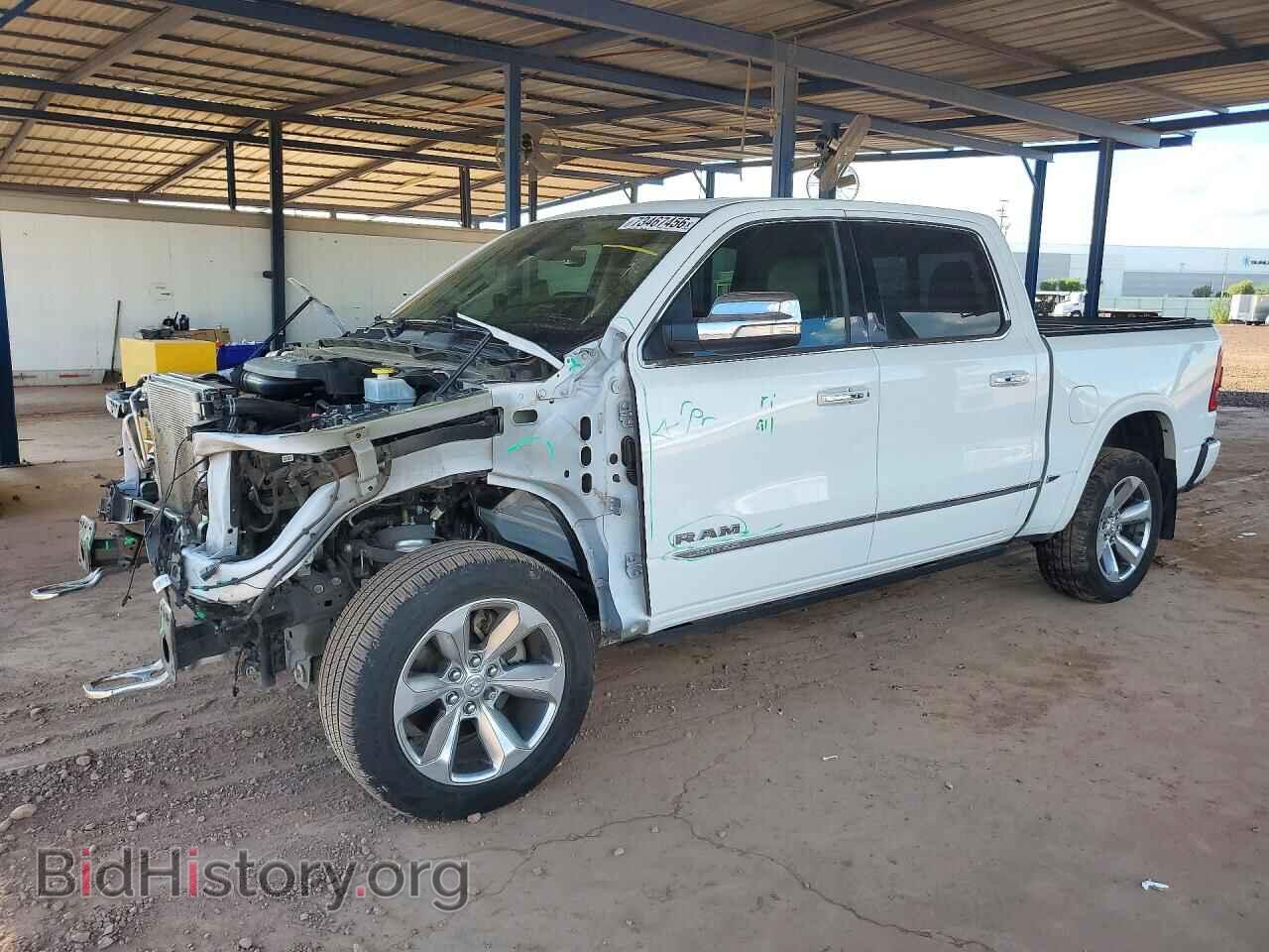 2021 RAM 1500 Limited (VIN 1C6SRFHM2MN591991) — photo 1 of 15, Copart, damage: front end