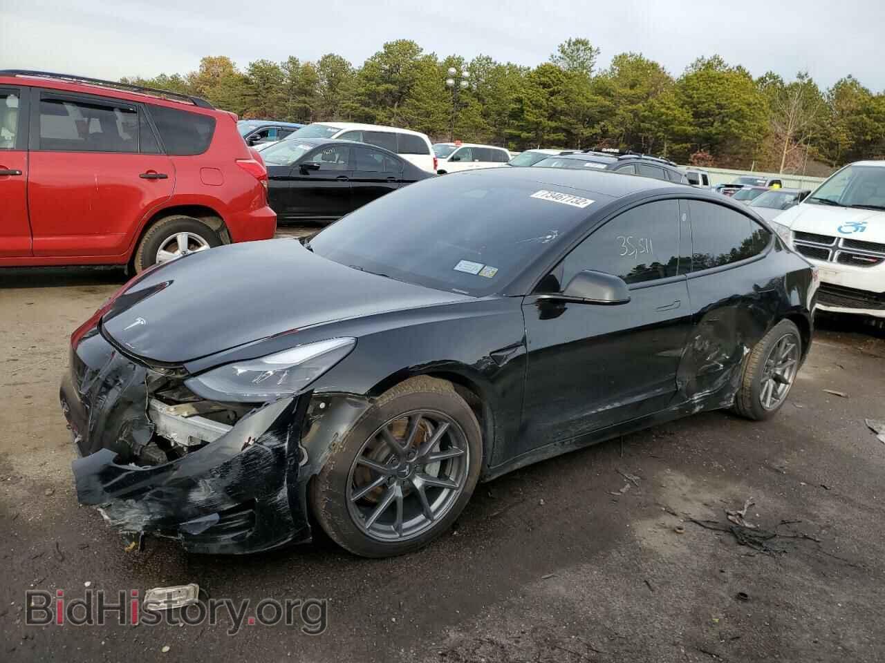 Photo 5YJ3E1EA7MF985331 - TESLA MODEL 3 2021