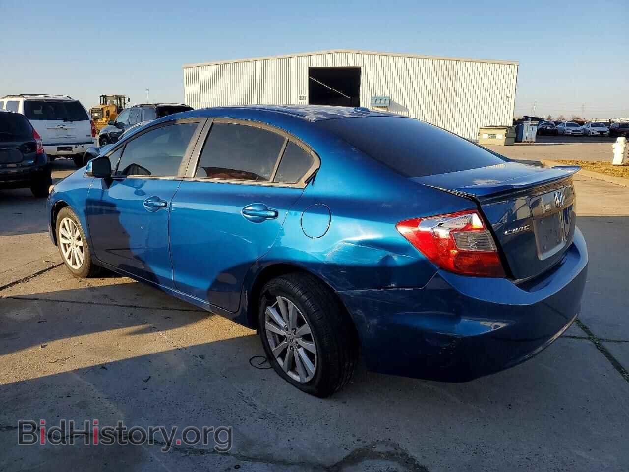 2012 HONDA CIVIC - VIN: 2HGFB2F80CH552368 - Фото 2