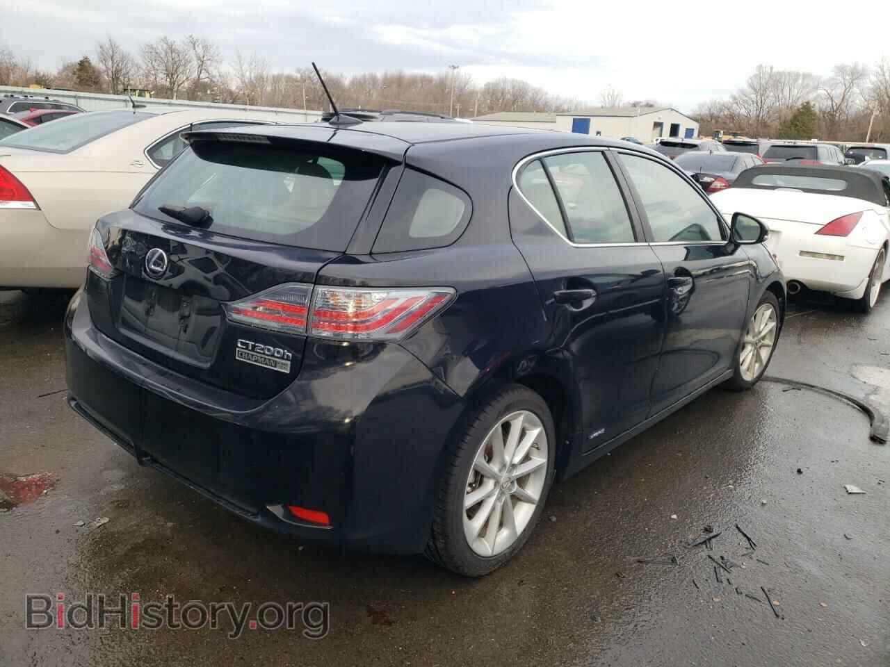 2011 LEXUS CT 200 - VIN: JTHKD5BH0B2030442 - Фото 3