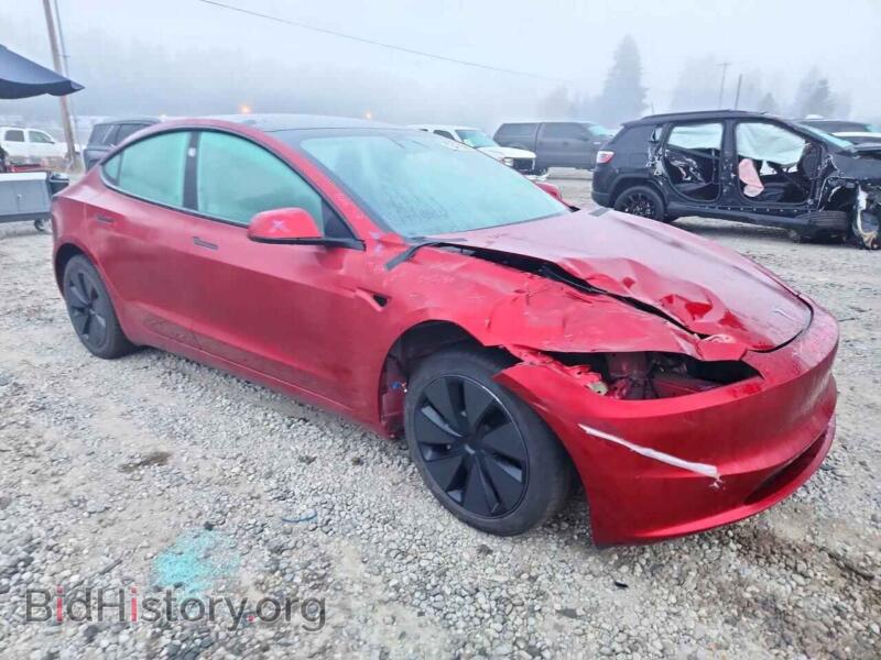 2025 Tesla MODEL 3 (VIN 5YJ3E1EA2SF042180) — photo 4 of 14