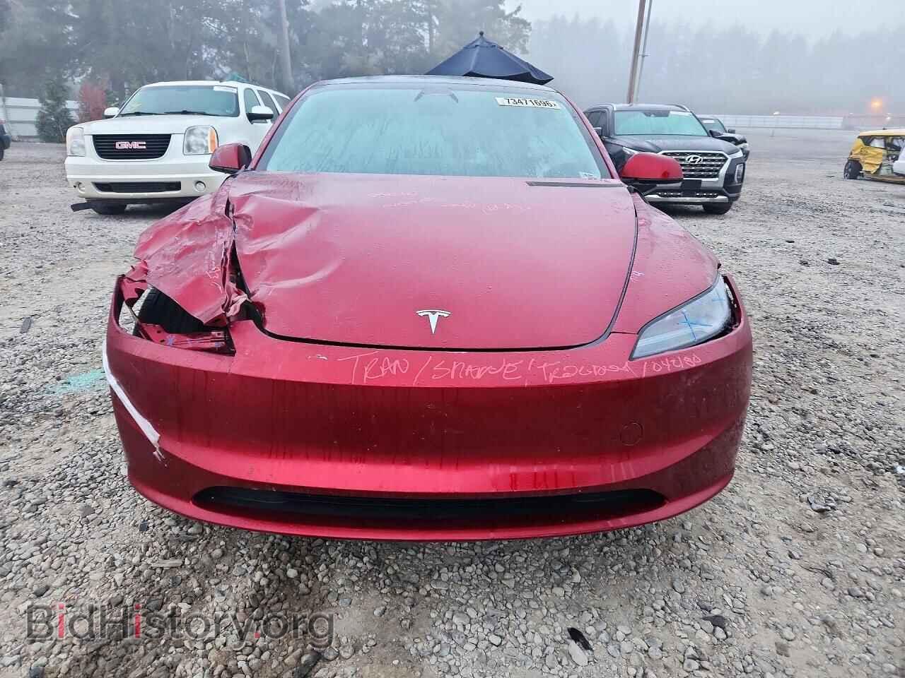 2025 Tesla MODEL 3 (VIN 5YJ3E1EA2SF042180) — photo 5 of 14