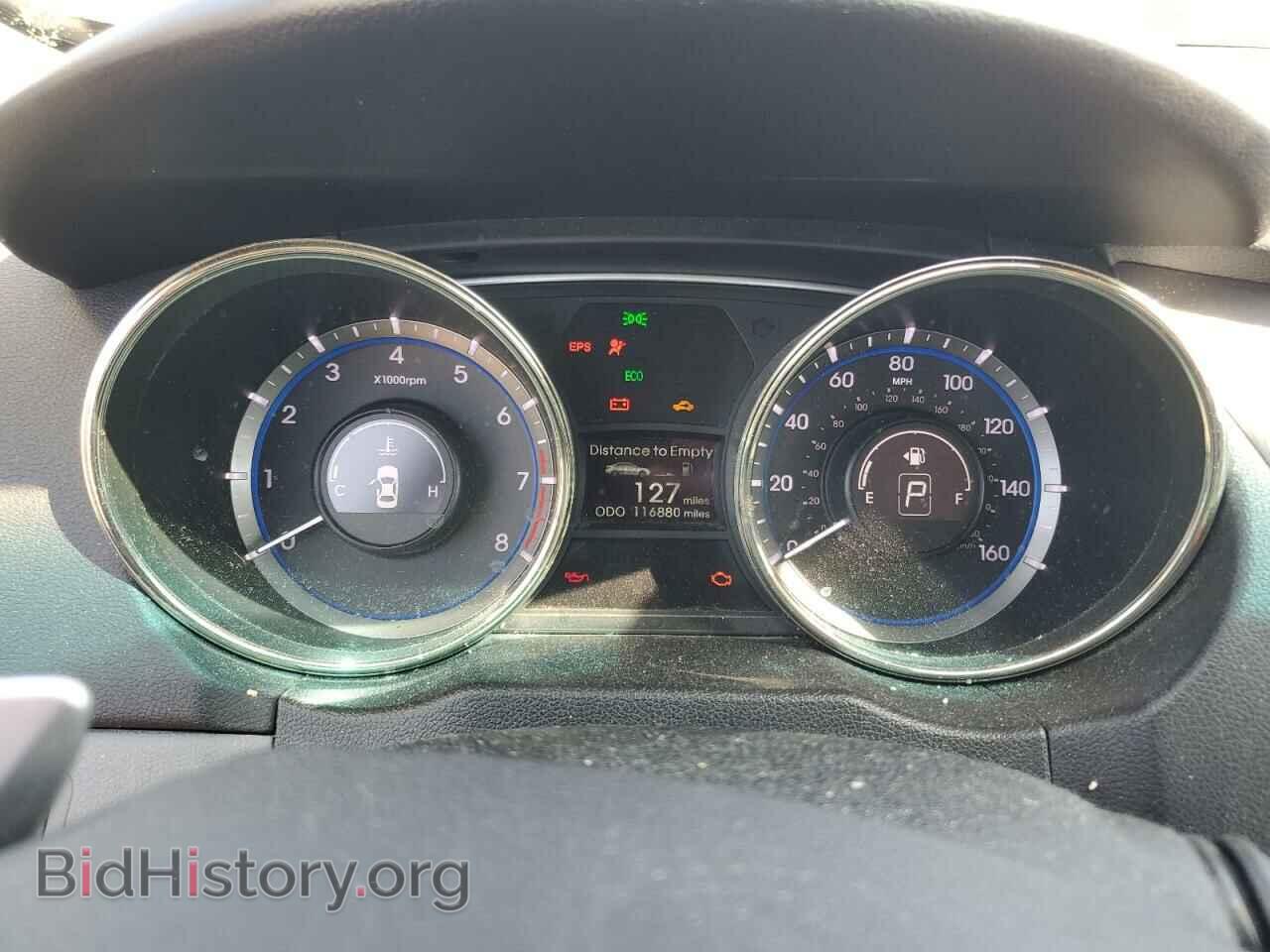 2012 HYUNDAI SONATA - VIN: 5NPEC4AC3CH420453 - Фото 9